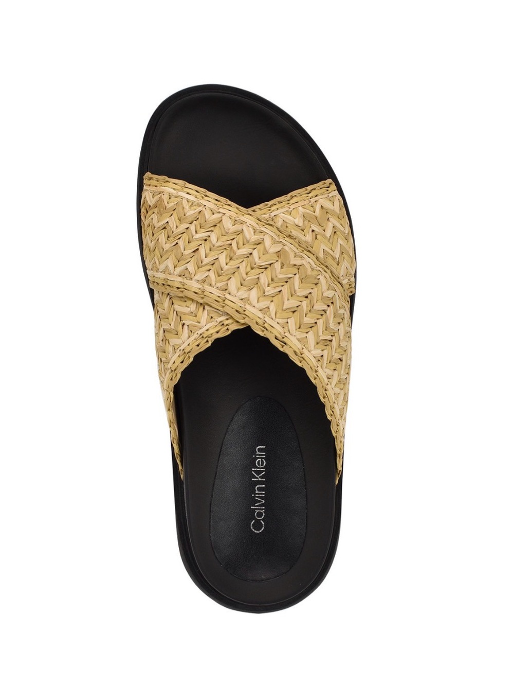 Calvin Klein
Women's Pacen Woven Crisscross Flat Sandals